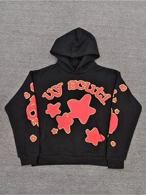 “UY SCUTI” Sp5der Hoodie